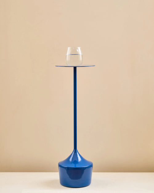 Blue Drink Table