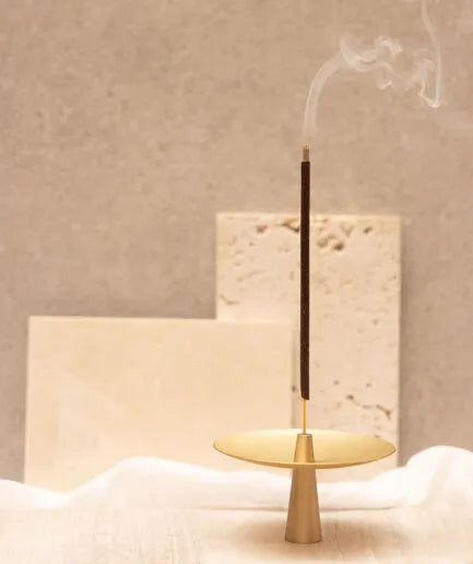 Brass Plate Incense Holder