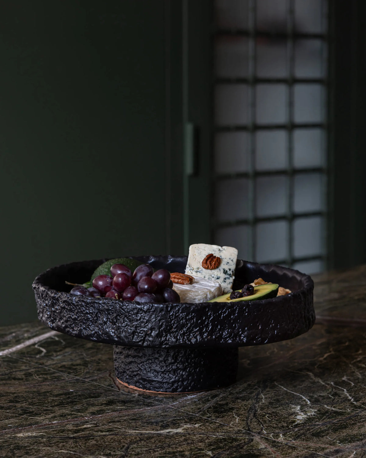 The Black Pottery Platter