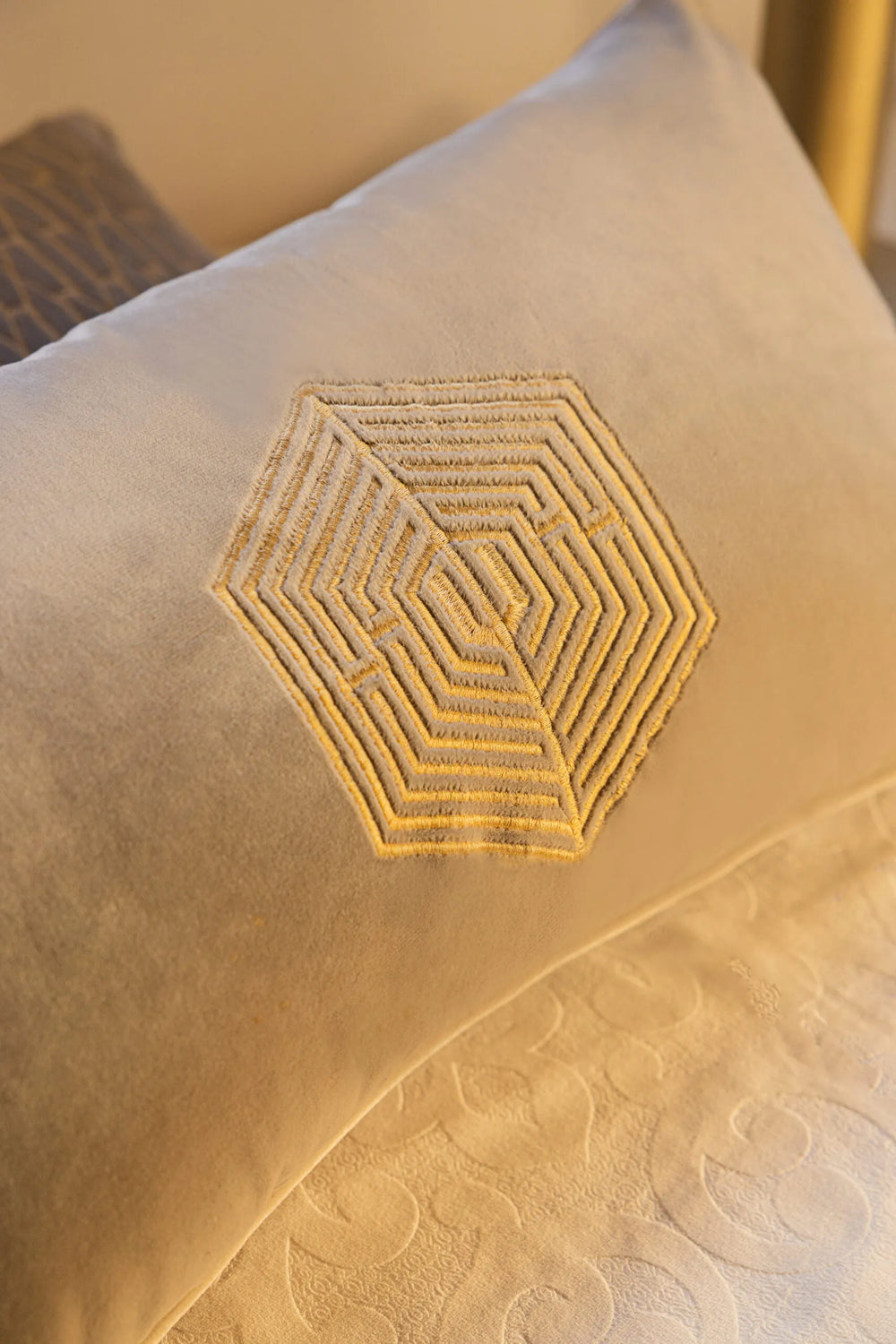 The Labyrinth Cushion