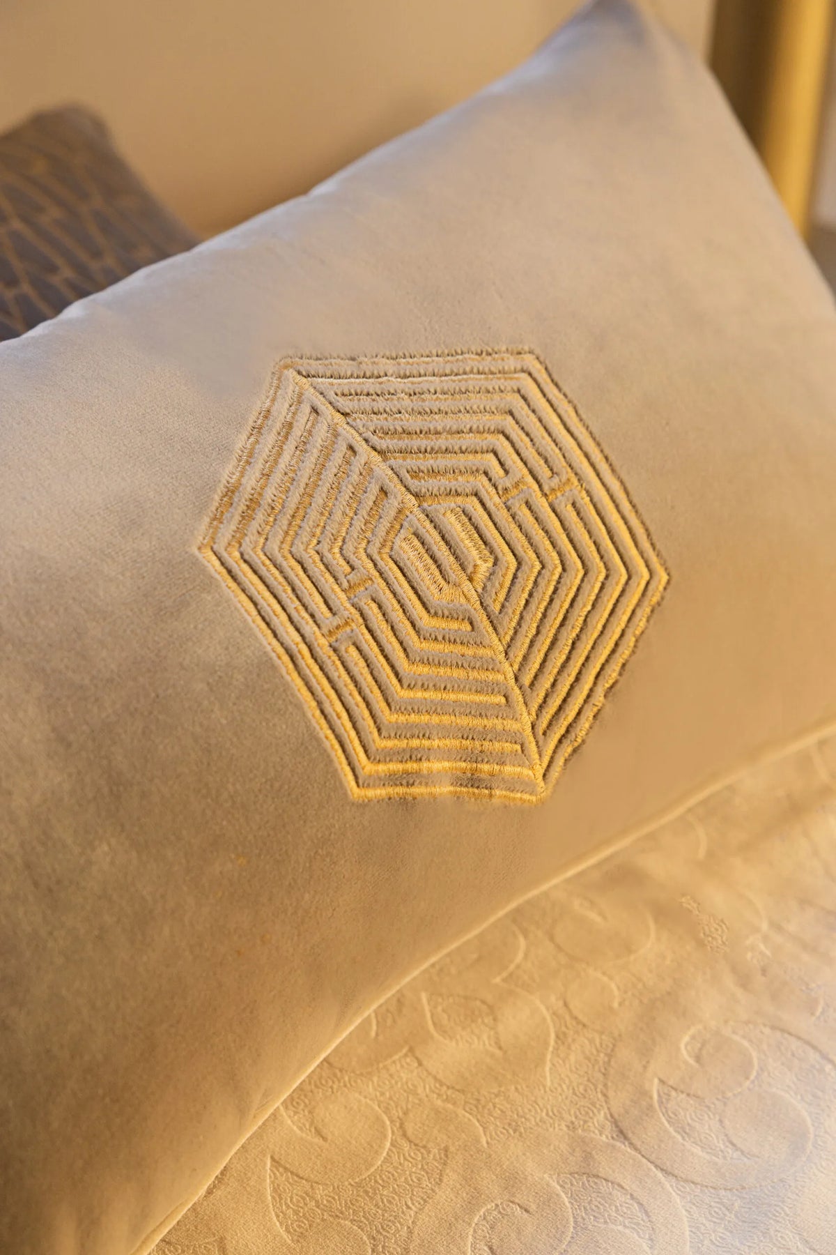 The Labyrinth Cushion